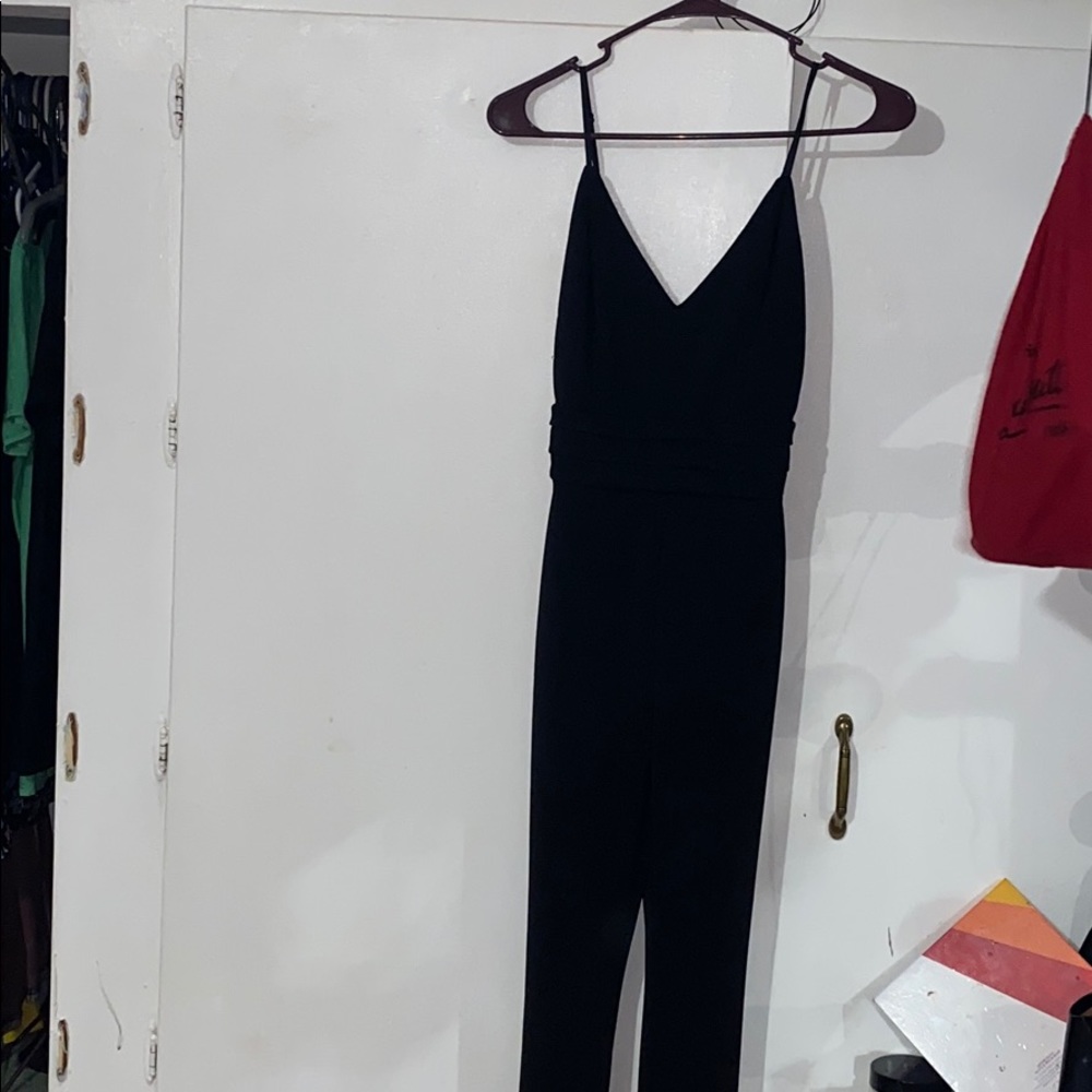 Black jump suit